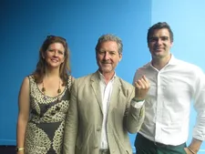 Carol Kaufmann, Francis James Dobbs and Max Edkins of Connect4Climate